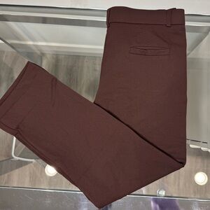 ZTN Brown Pull On Stretch Women’s Dress Pants (M)
